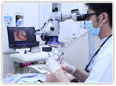 マイクロスコープによる歯科治療①